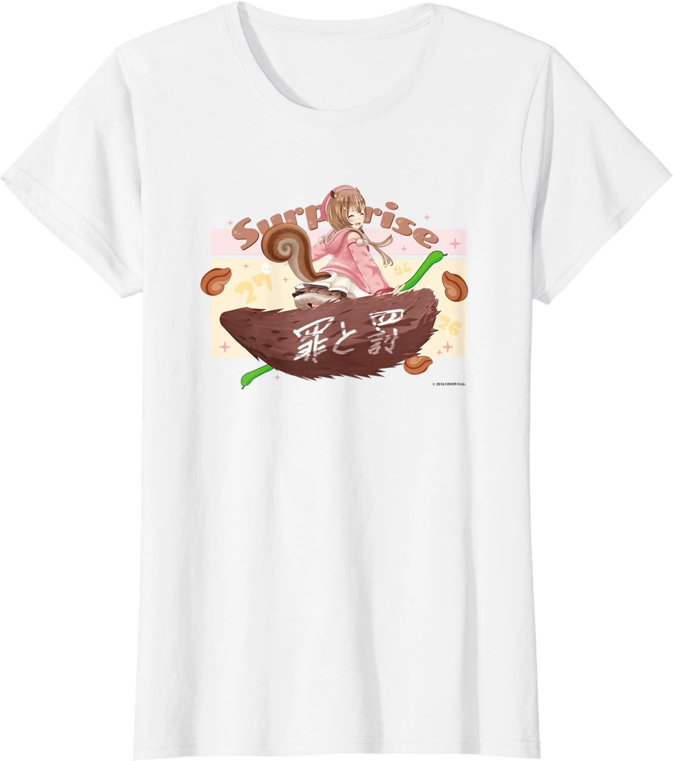 「官方代購」Hololive  Holo小劇場 名場面Tee 【Ayunda Risu】 (定期訂購)