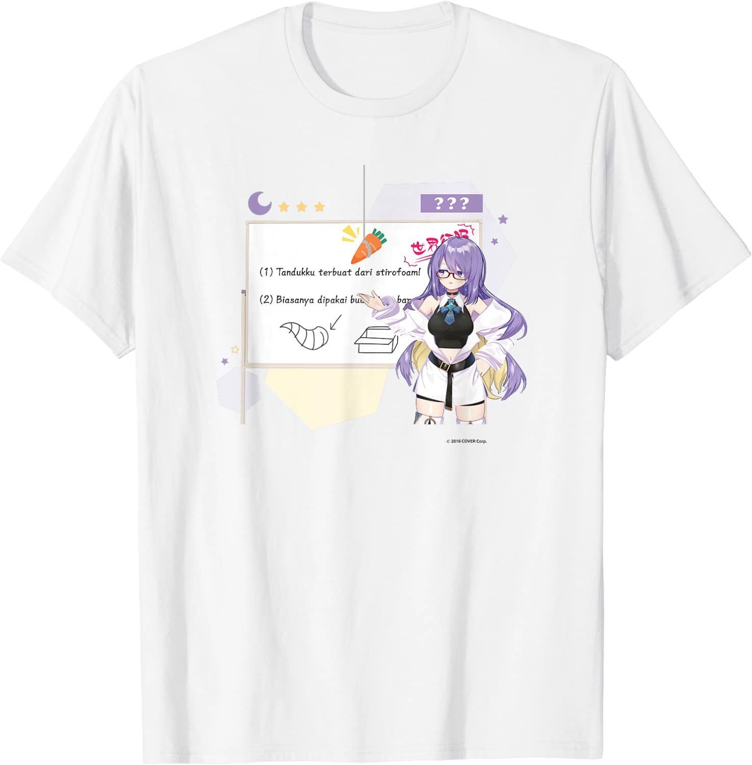 「官方代購」Hololive  Holo小劇場 名場面Tee 【Moona Hoshinova】 (定期訂購)