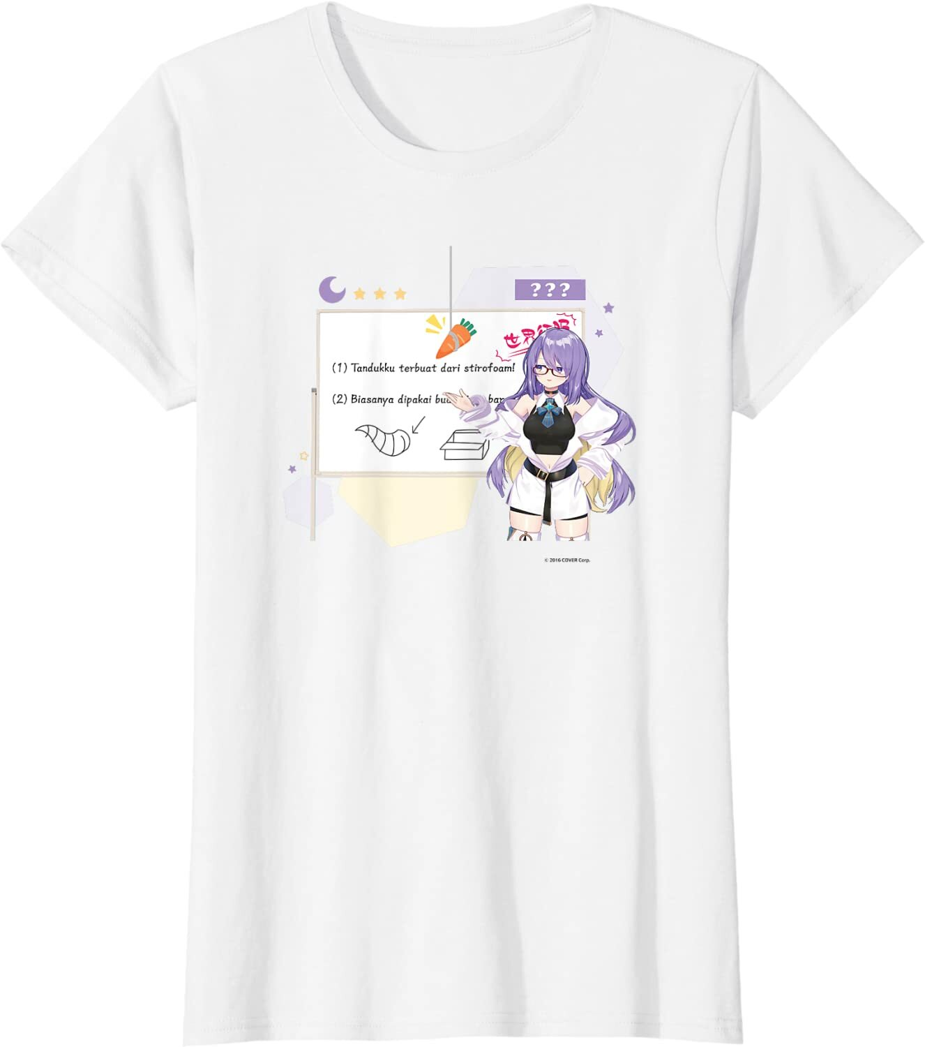 「官方代購」Hololive  Holo小劇場 名場面Tee 【Moona Hoshinova】 (定期訂購)