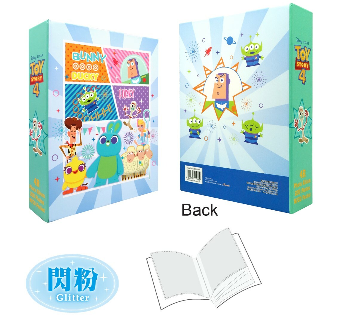 迪士尼反斗奇兵- 4R-200 相簿連CD套