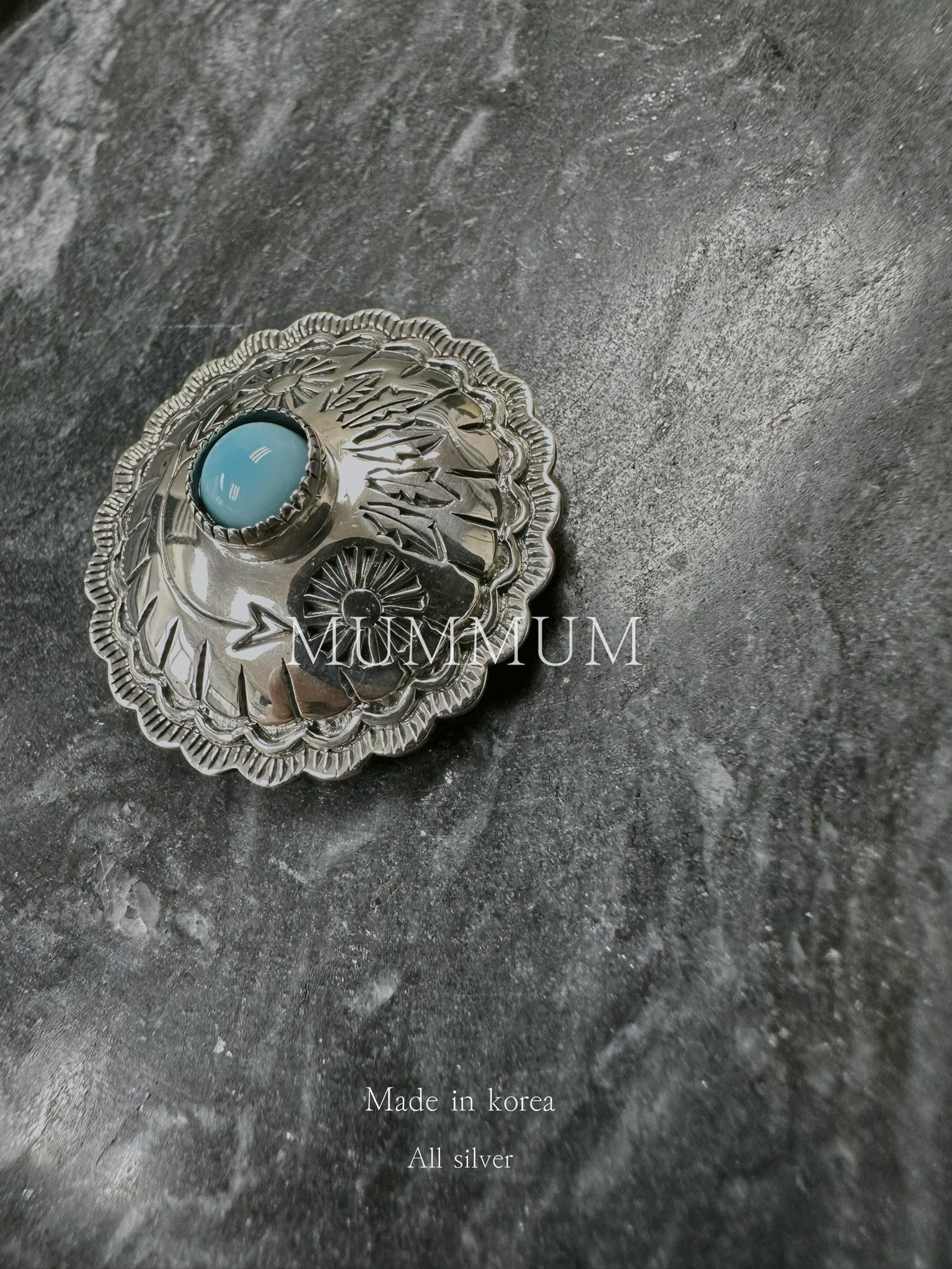 SL403/水晶銀扣裝飾 Made in Korea