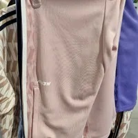 [S] NERDY ** SYMBOL PATTERN BLOCK TRACK PANTS,PINK, SN231 (SN231)