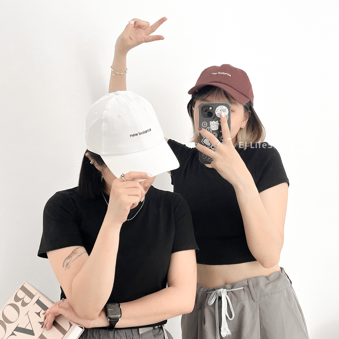 NEW BALANCE NB 老帽 棒球帽 酒紅 白 黑 刺繡 LOGO / 現貨