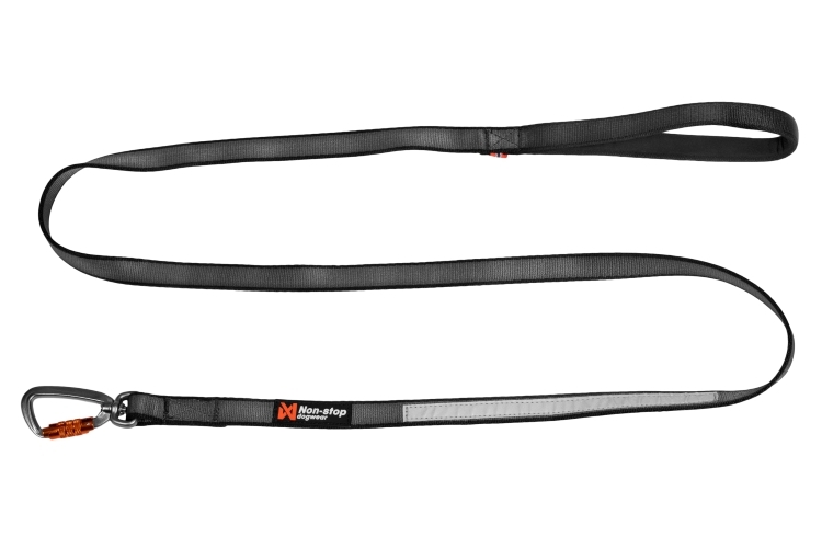 Non-stop Dogwear–MOVE牽繩 黑色