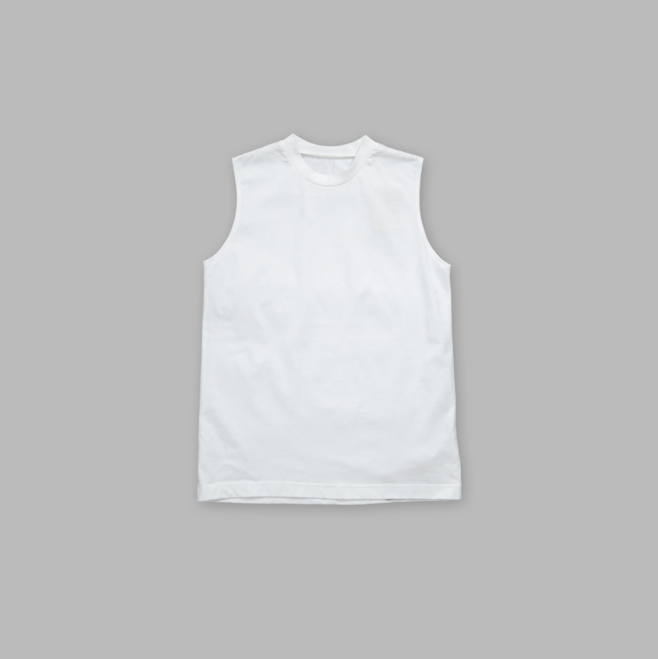 J.P.L. 圓領有機棉無袖背心 ╭ 2色 ╮