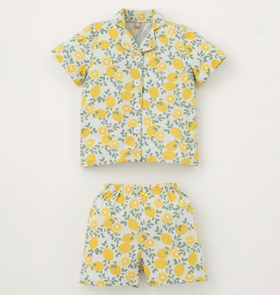 (現貨) 🇯🇵100%日本直送檸檬家居服(衫+褲1set 2pc)