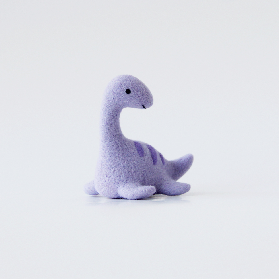 愛玩水的蛇頸龍 / 羊毛氈體驗課程