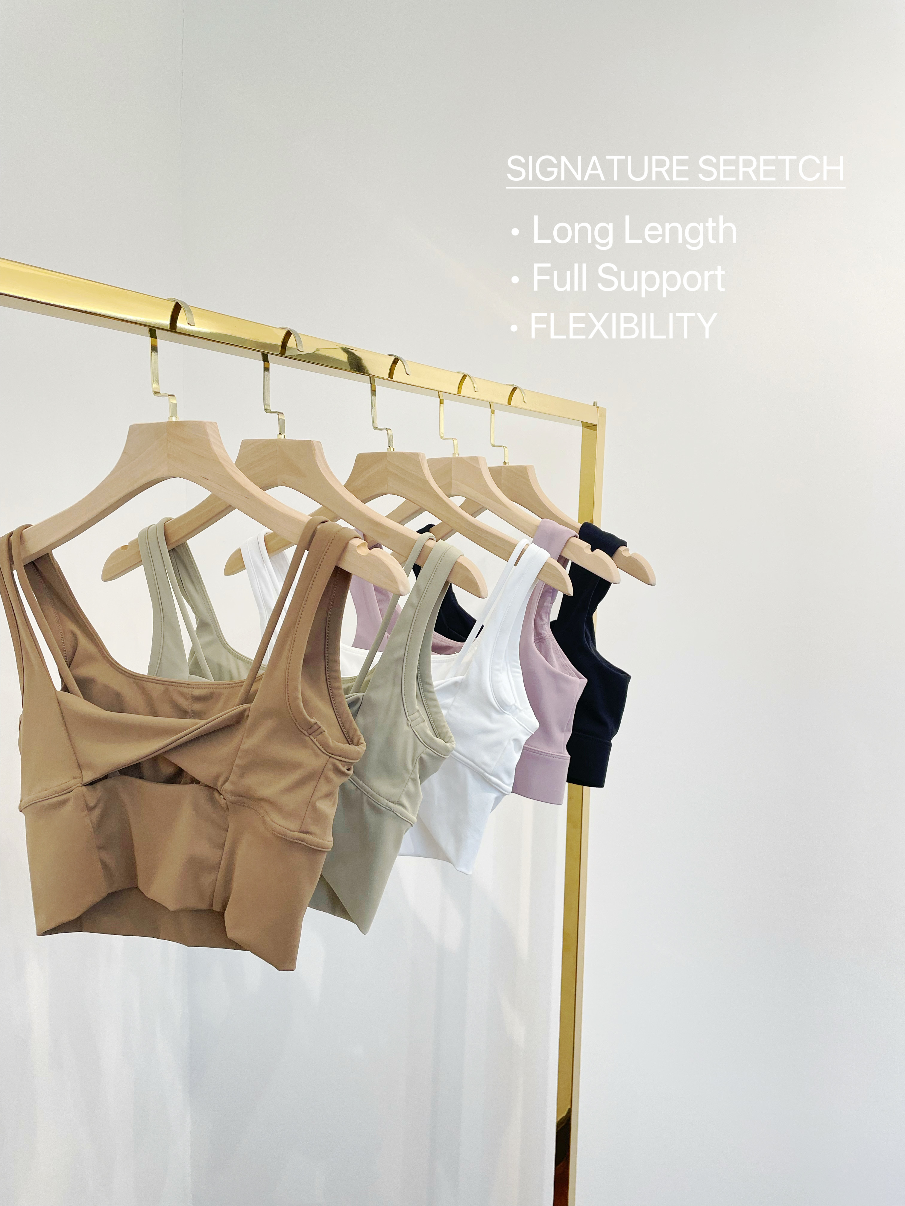 Cross-back Detail Active Bra_SP236L33