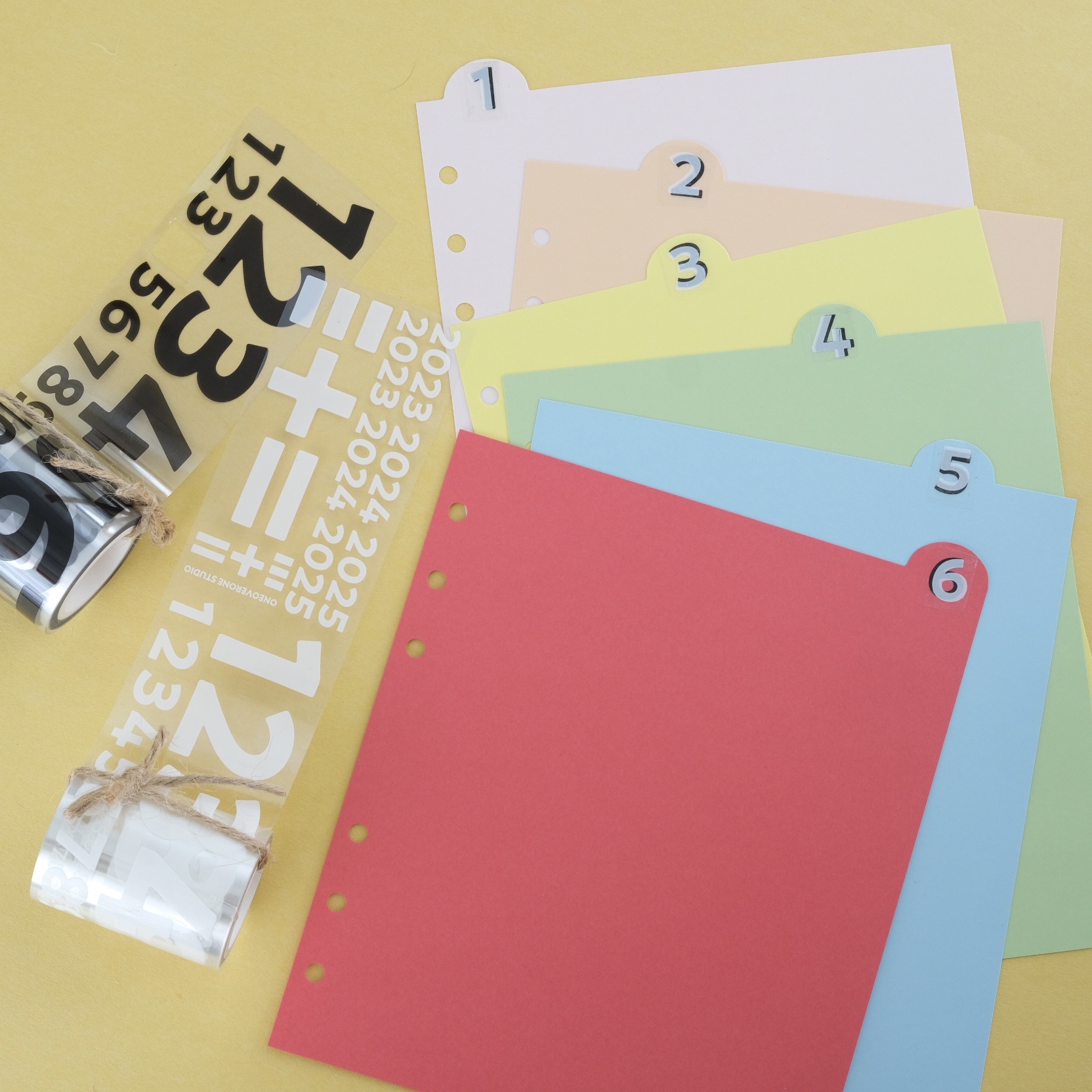 HBWA5 Index 彩色分隔頁｜ASHFORD 日本