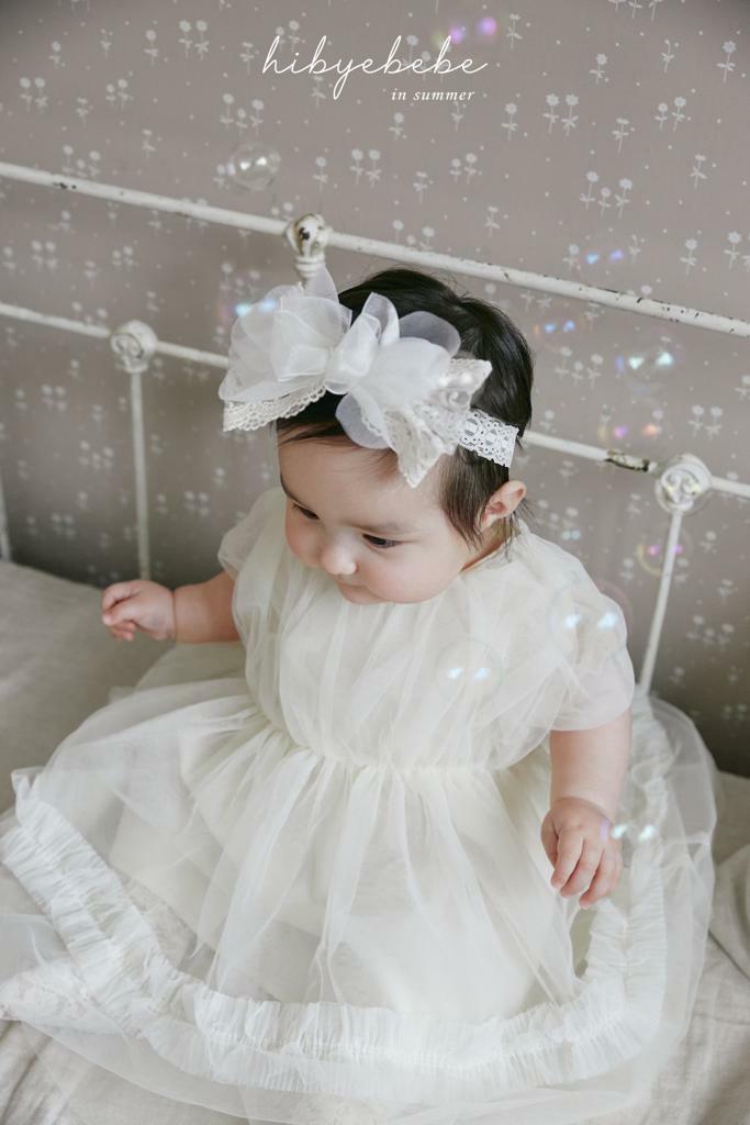 (現貨)韓國製童裝 紗裙/ Lace紗領