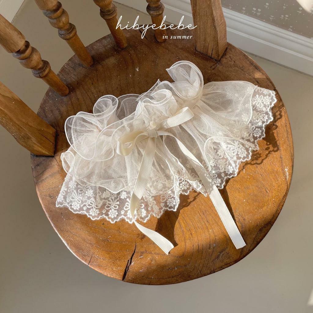 (現貨)韓國製童裝 紗裙/ Lace紗領