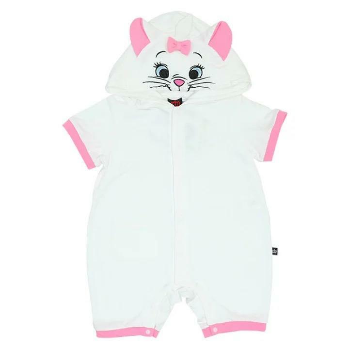 (現貨)🇯🇵日本直送 Disney Marie有帽連身