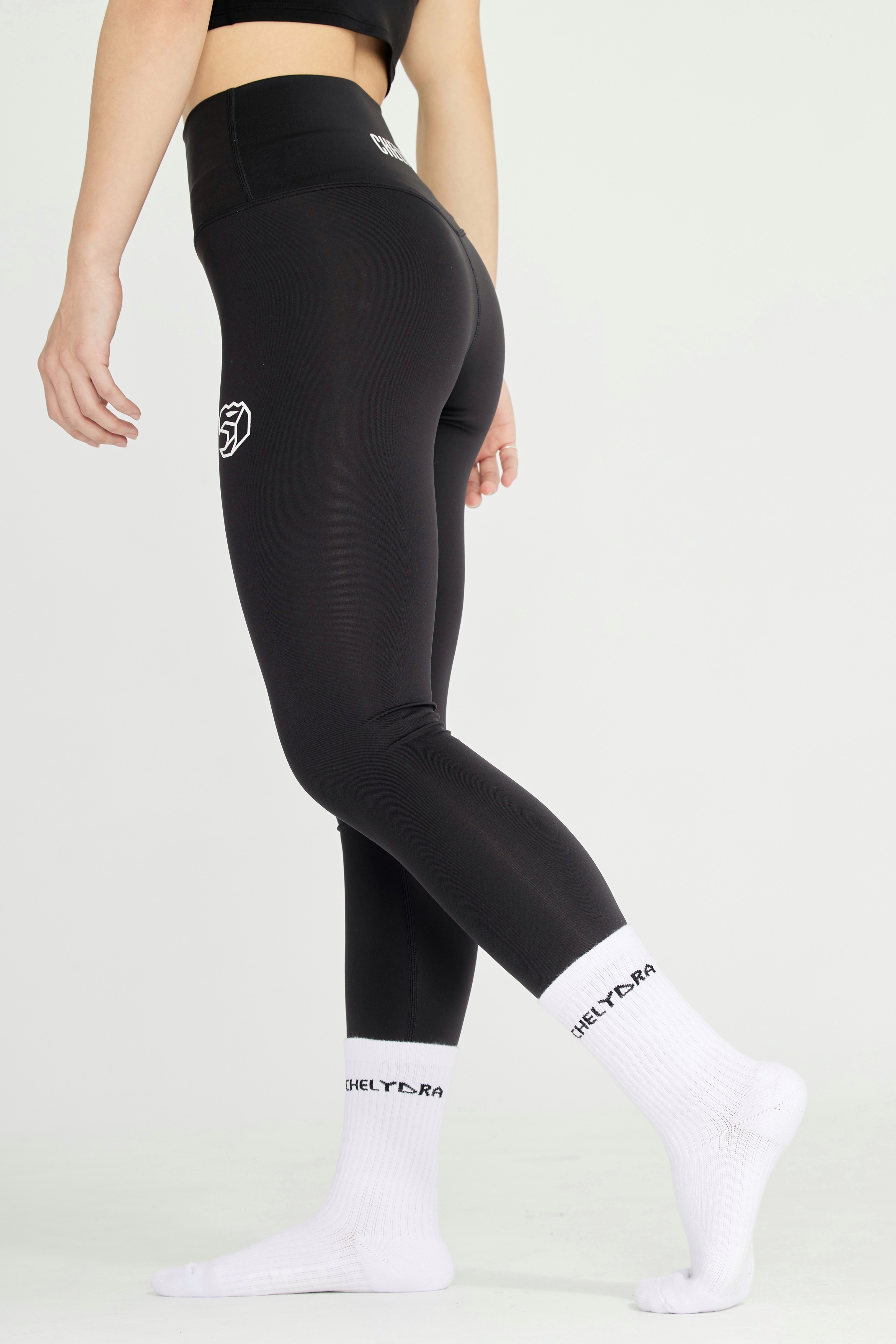 Basic Crew Socks - White