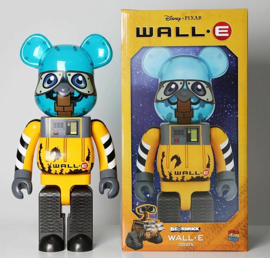 Bearbrick Be@rbrick WALL-E PIXAR 威E 1000％