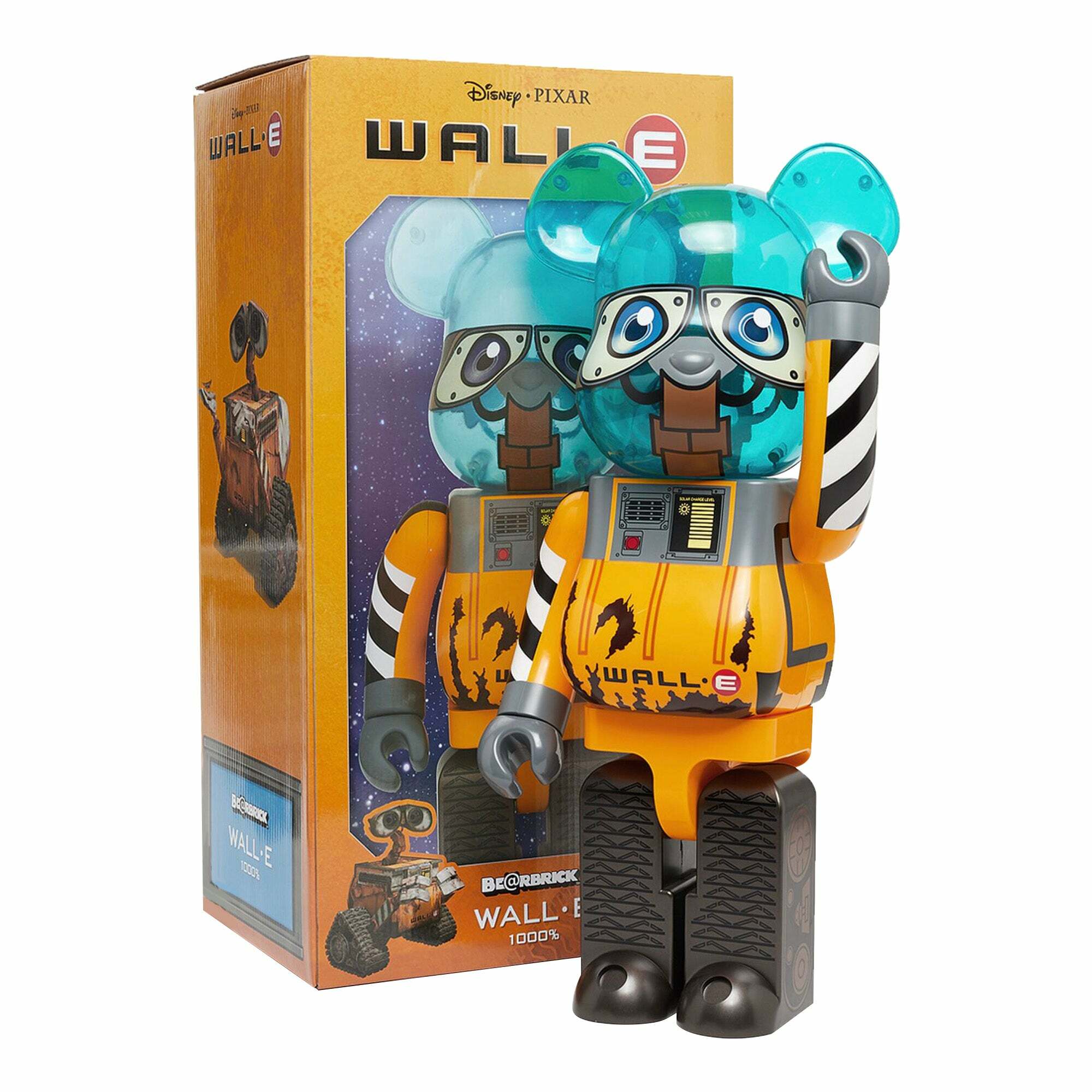 Bearbrick Be@rbrick WALL-E PIXAR 威E 1000％