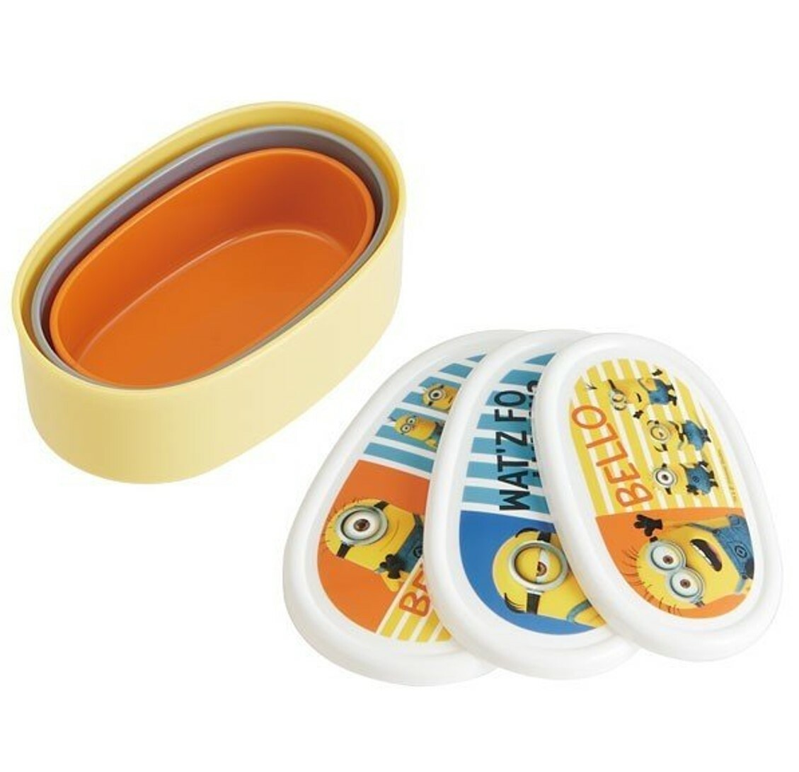 迷你兵團午餐盒3P套裝(日本直送)