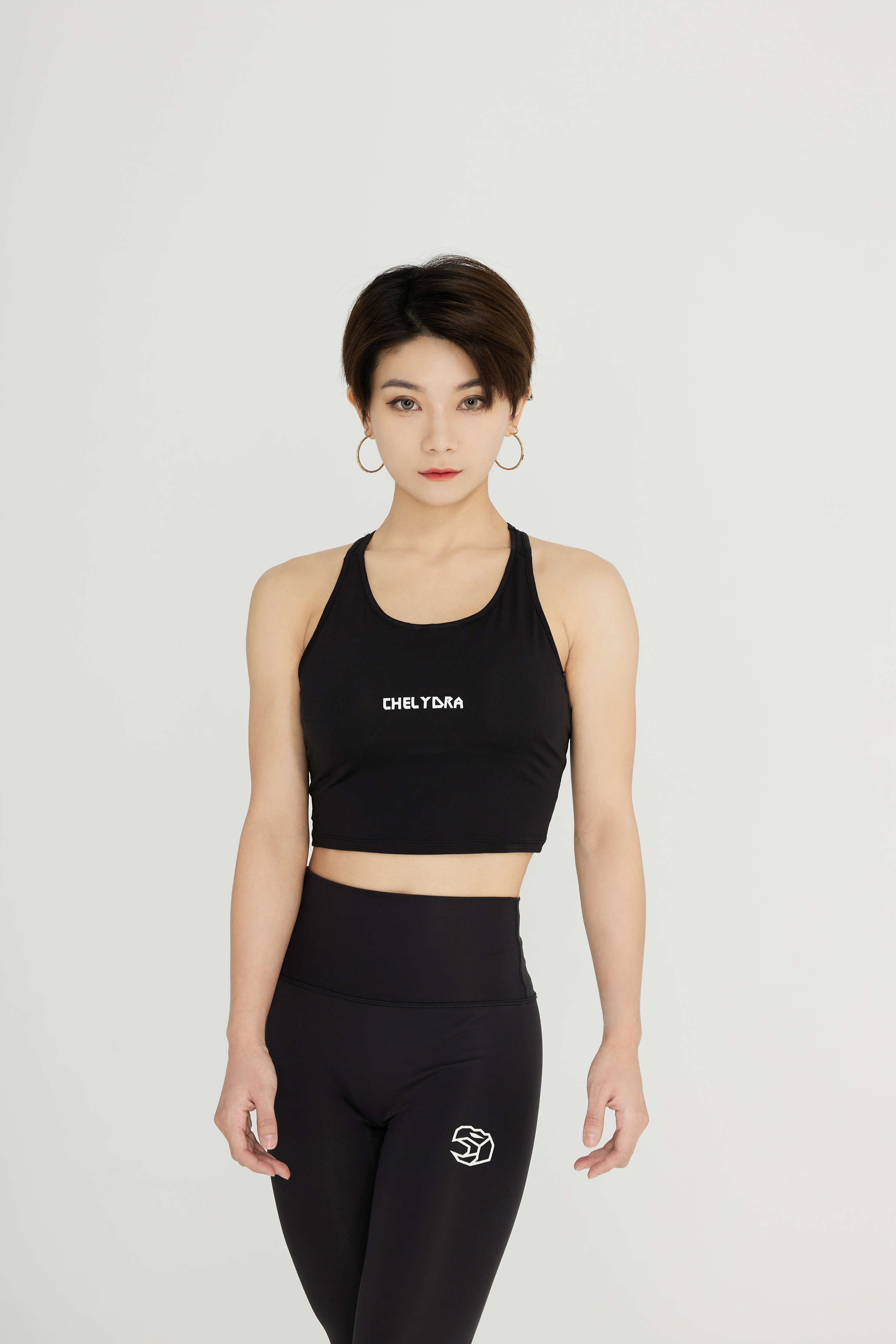 Elastic™ Sports Bra - Black