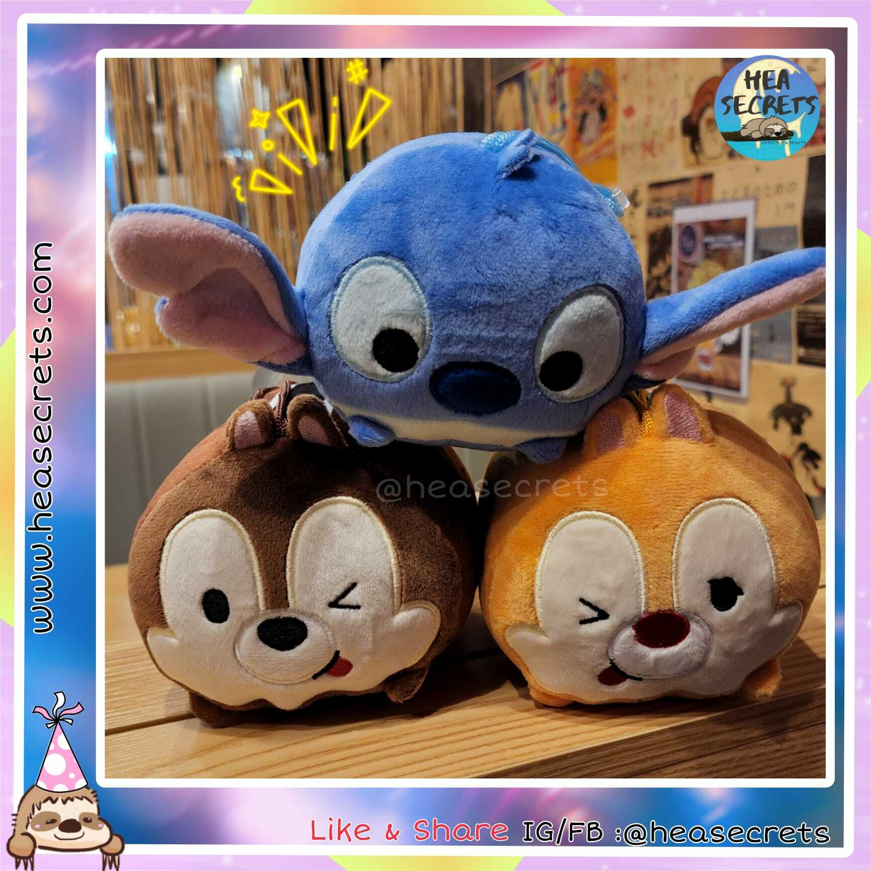 台灣直送 100%正版 TSUM TSUM 圓錄錄系列公仔掛飾6吋 史迪仔 米奇 米妮 WINNIE THE POOH 跳跳虎 CHIP N DALE  攬枕 小可愛 大公仔專賣店