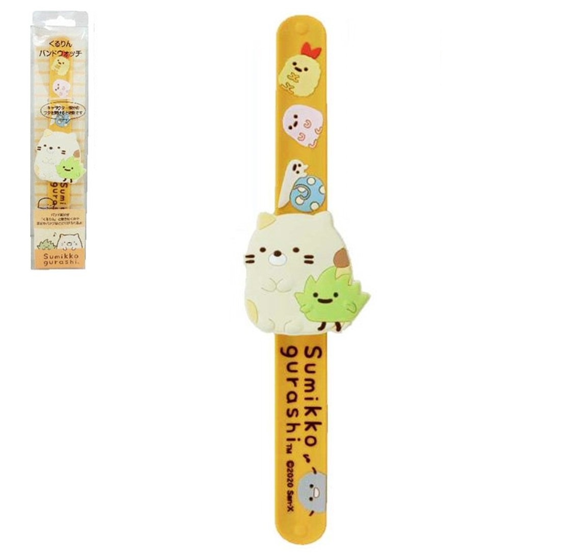 角落生物 電子手錶-掀蓋式(貓)(日本直送)