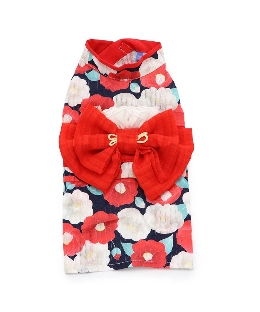 【Pet Paradise】Yukata Floral Pattern <633-17429>