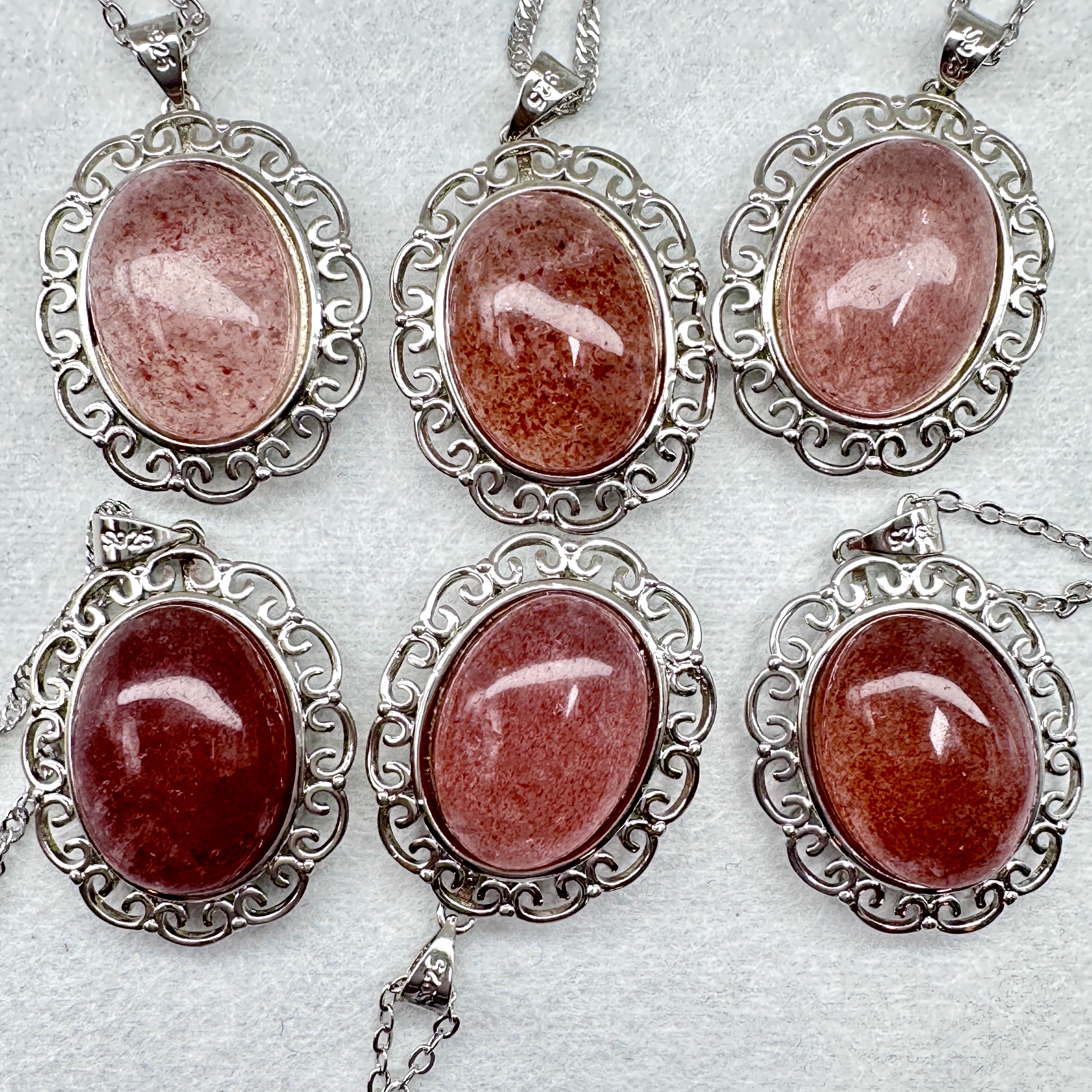 Red Strawberry Pendant