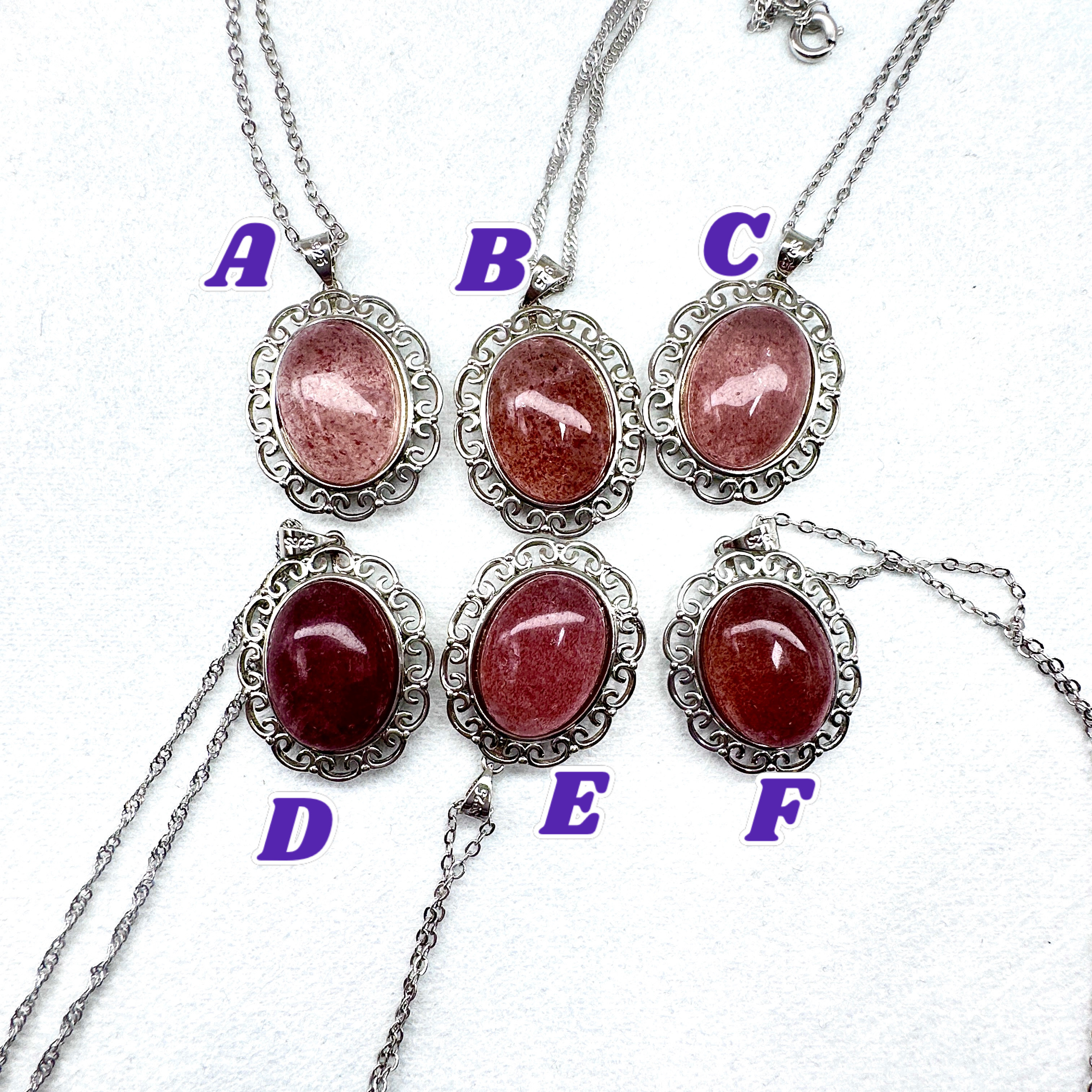 Red Strawberry Pendant