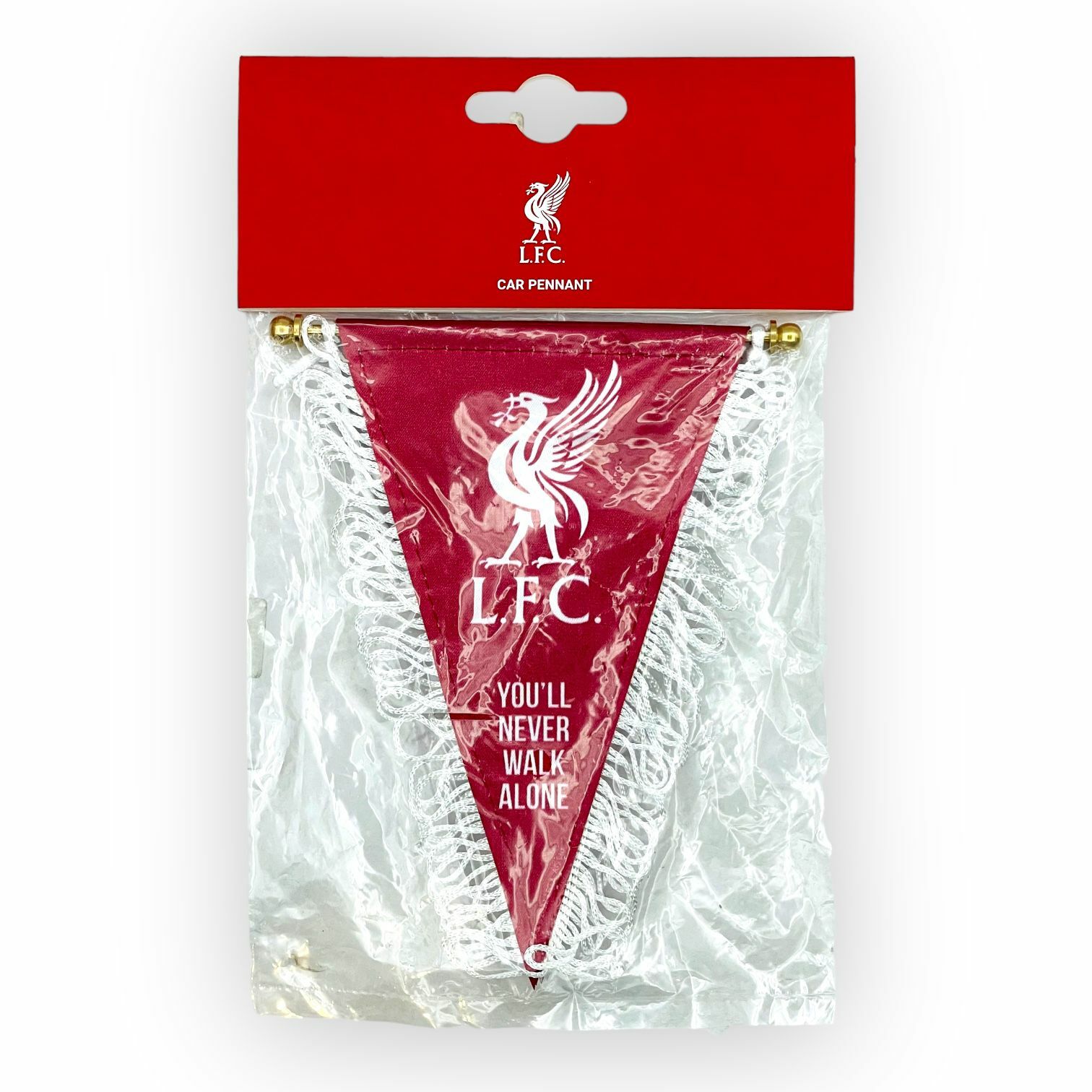 利物浦紅色會徽三角形小錦旗