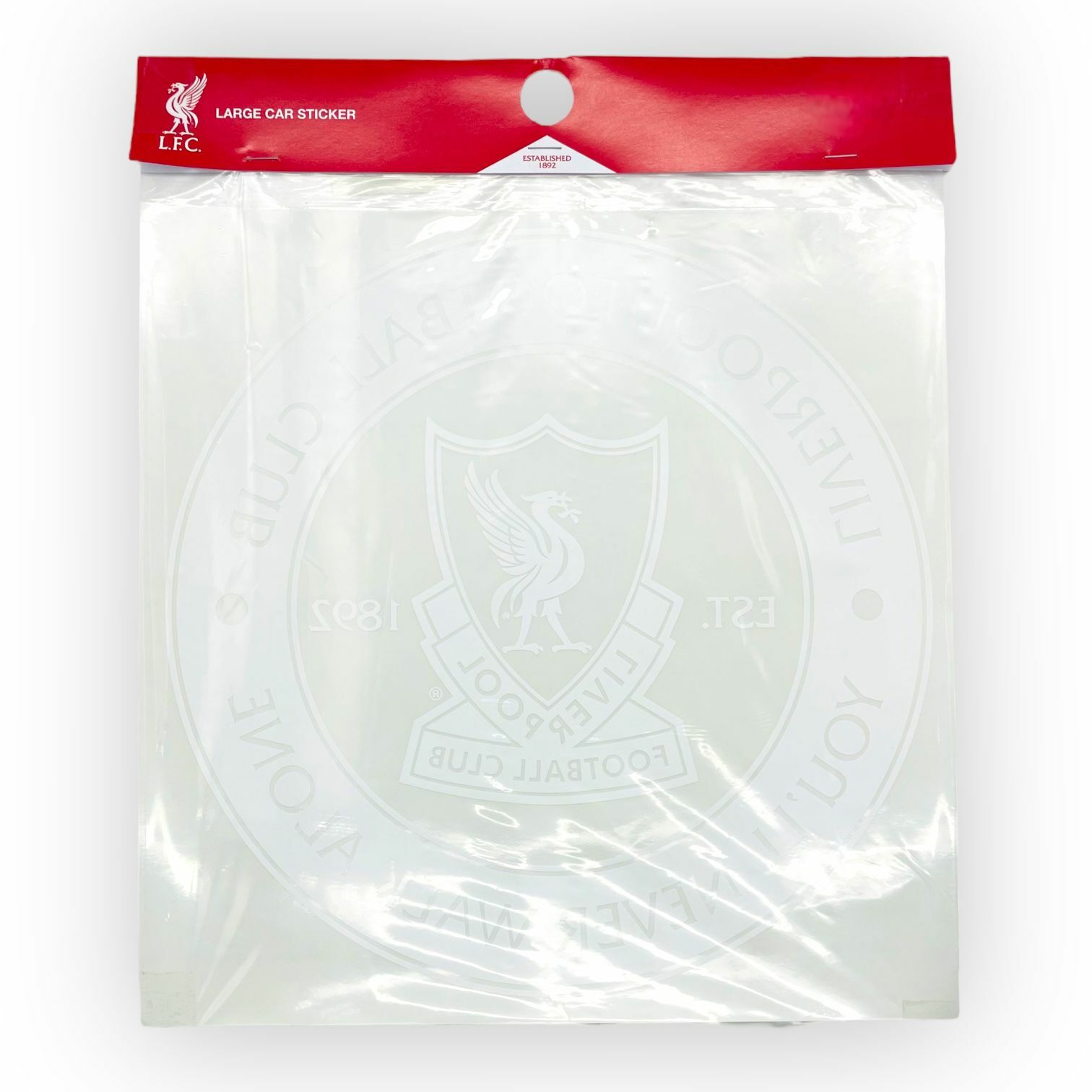 利物浦傳統會徽大透明貼