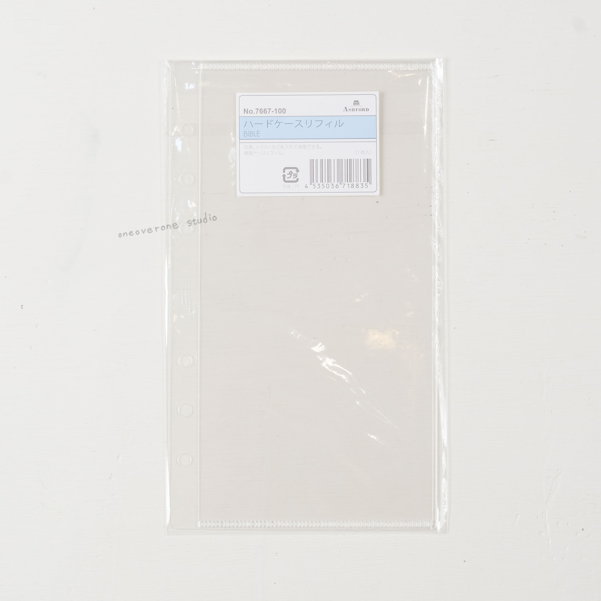 硬質雙面收納頁/BIBLE/ASHFORD/JAPAN