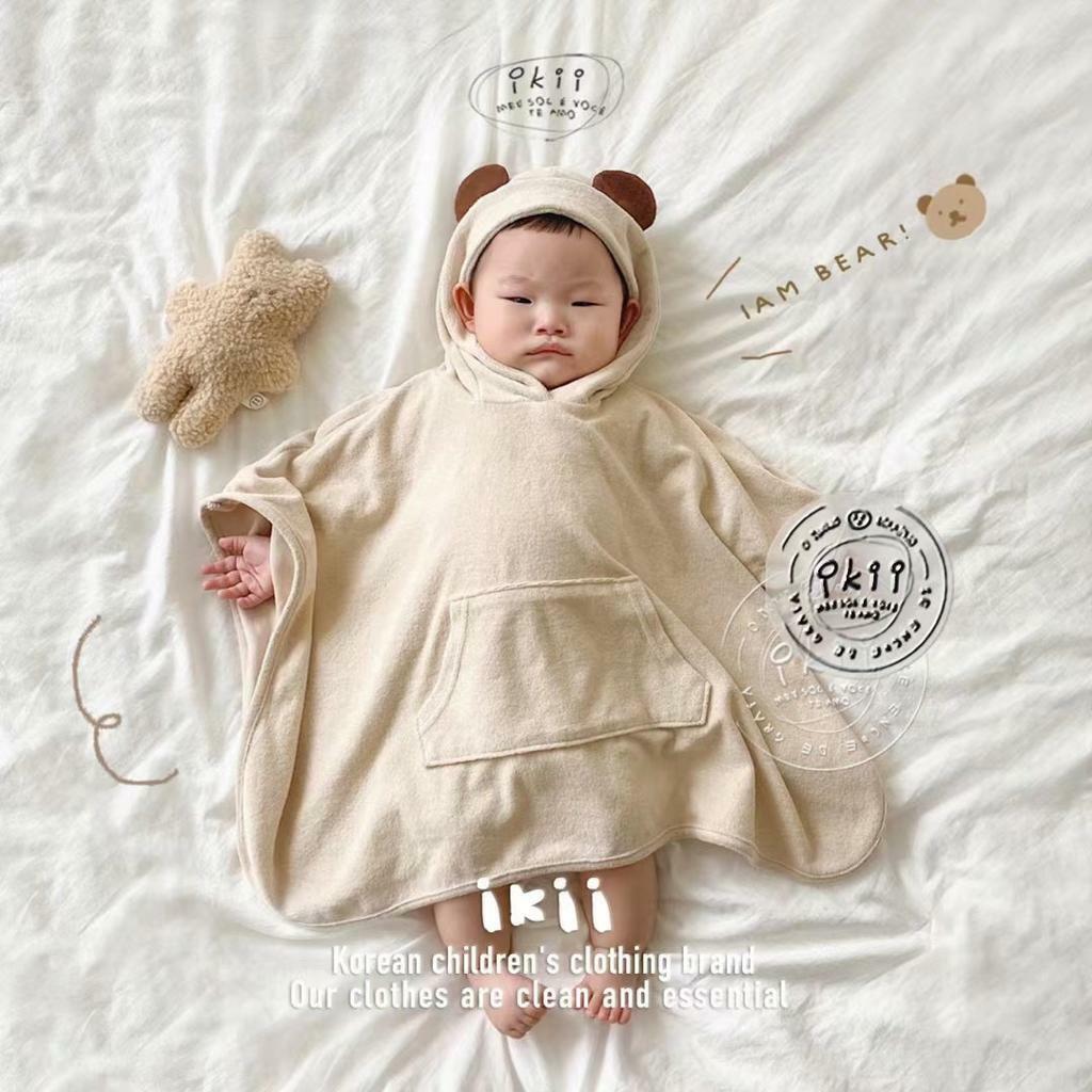 (現貨) 韓國ikii 純棉浴袍