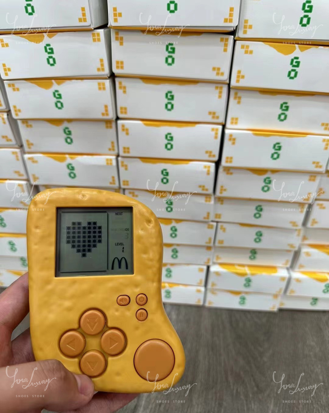 【LUXURY】現貨 限量 正品麥當勞雞塊遊戲機  俄羅斯方塊 魔術方塊 正品 麥克雞塊 麥脆雞  電動 電玩 小雞塊