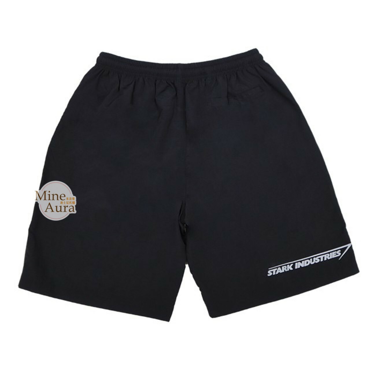 鋼鐵人 Iron Man 剪影圖案 黑色 休閒 短褲 褲子 漫威 Marvel -香港迪士尼樂園