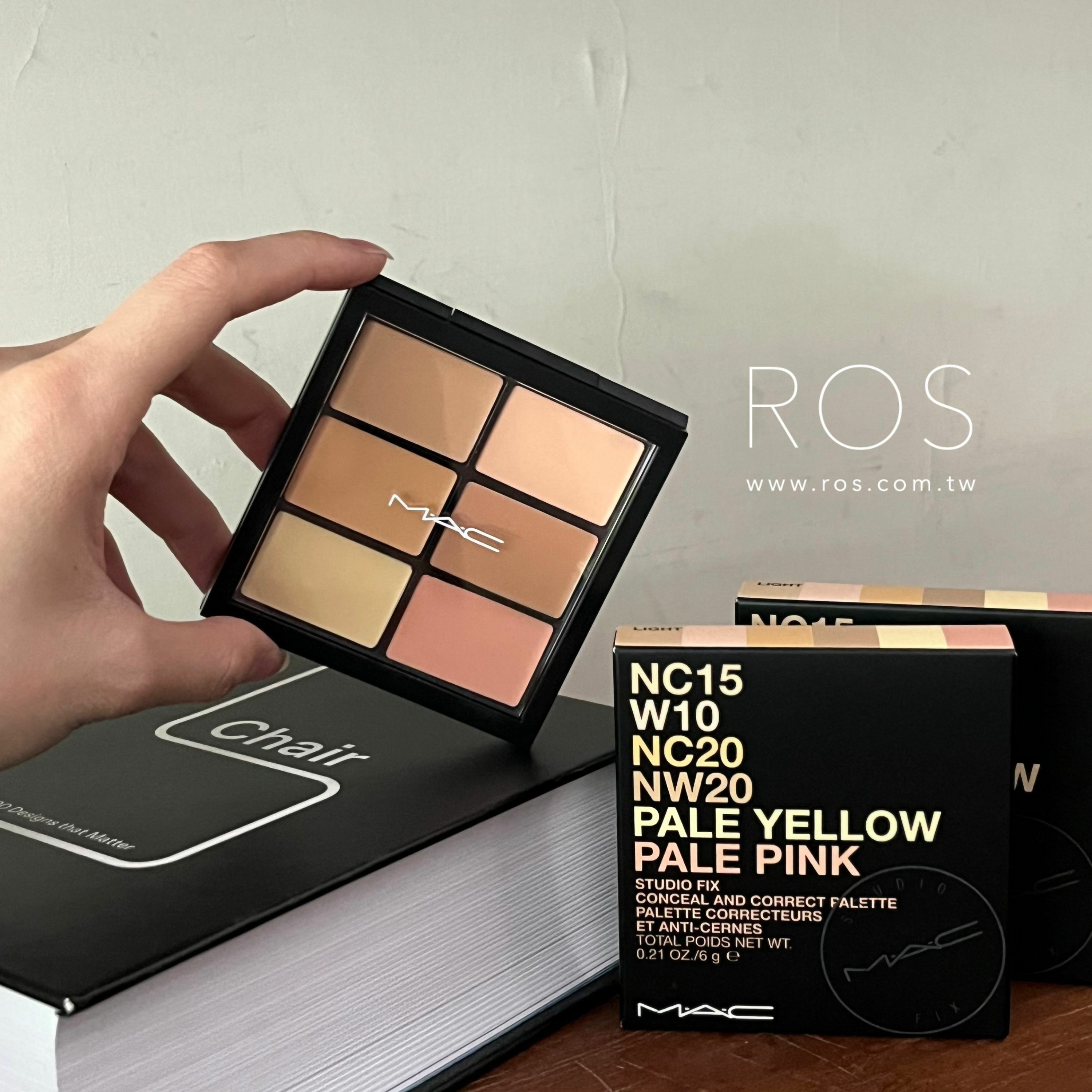 MAC 超持妝六色遮瑕盤 #Light