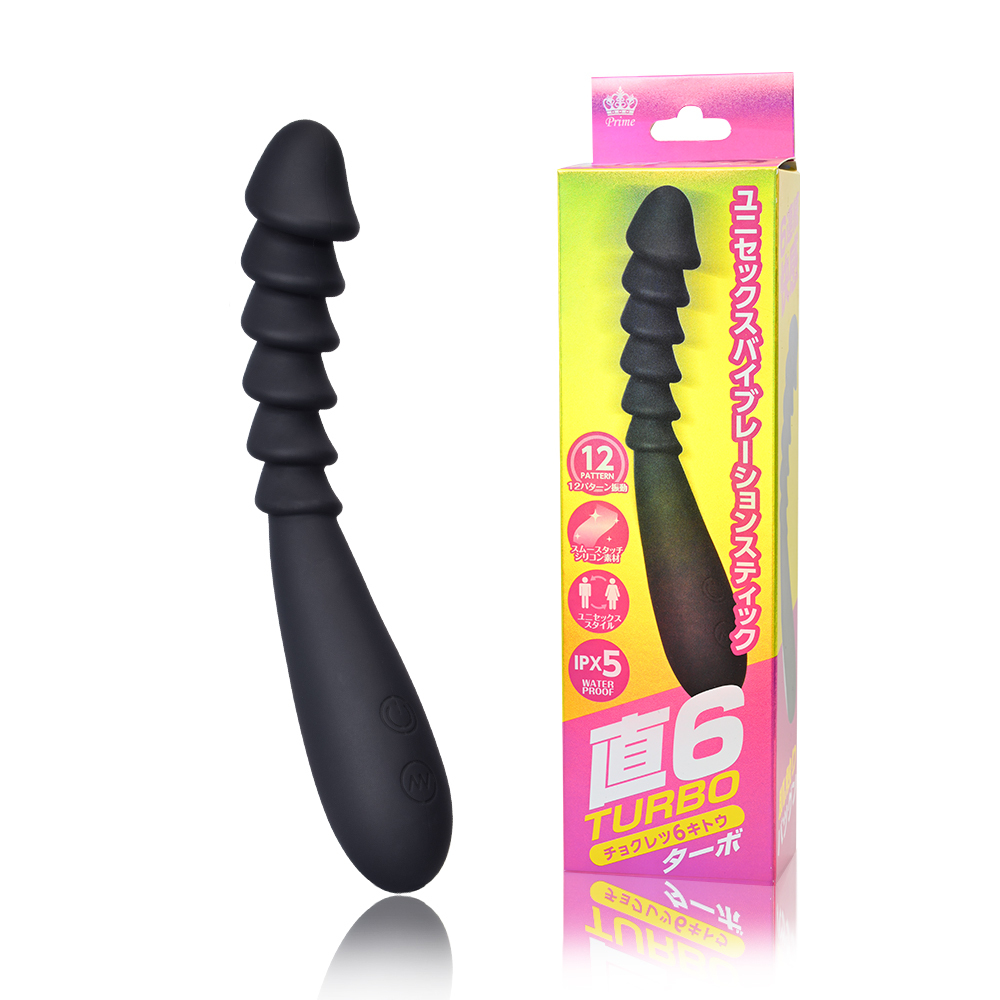 日本PRIME 6 龜頭 後庭拉珠 震動器