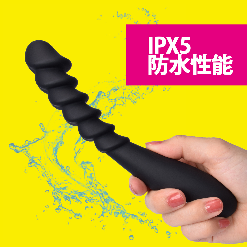 日本PRIME 6 龜頭 後庭拉珠 震動器