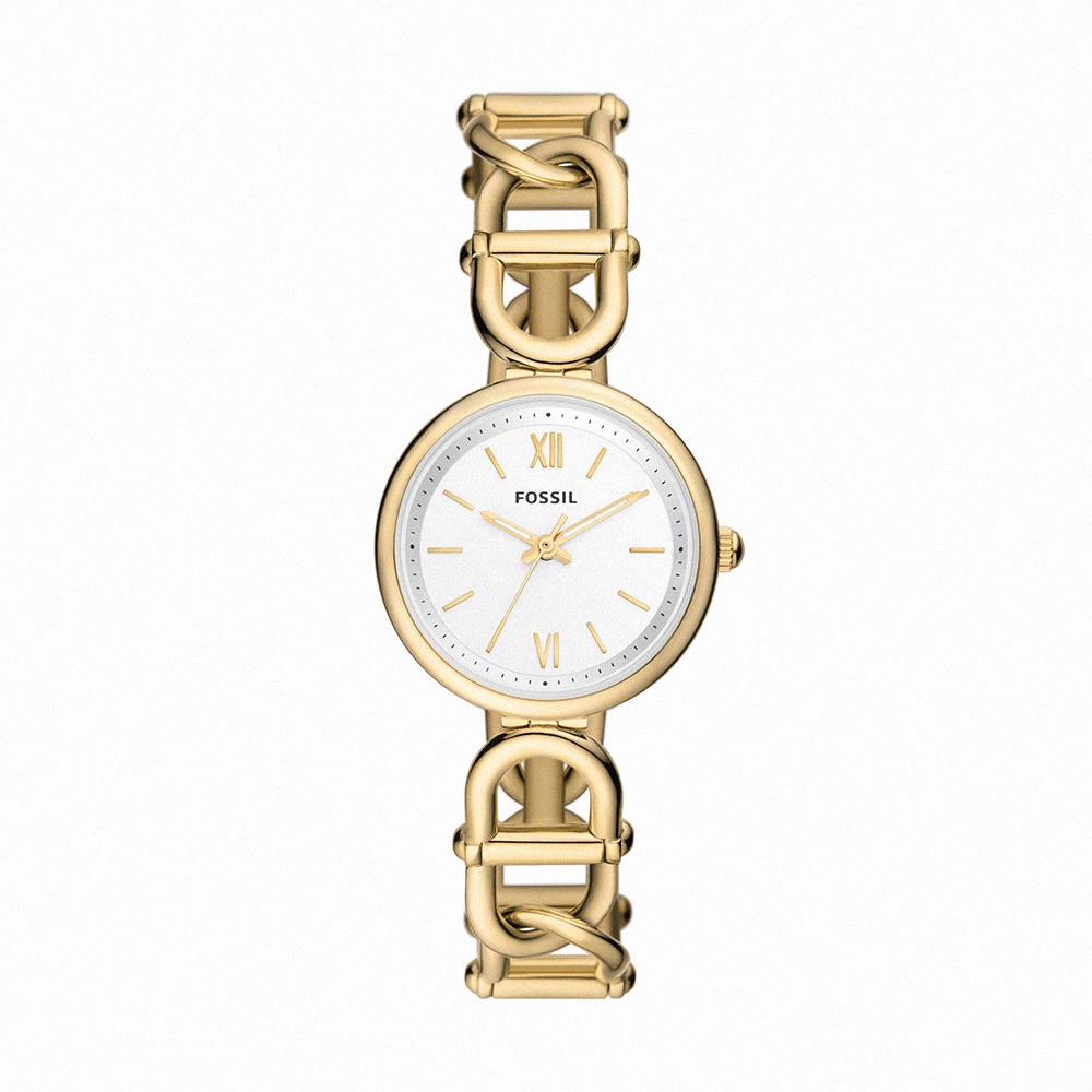 Carlie Three-Hand Gold-Tone Stainless Steel Watch