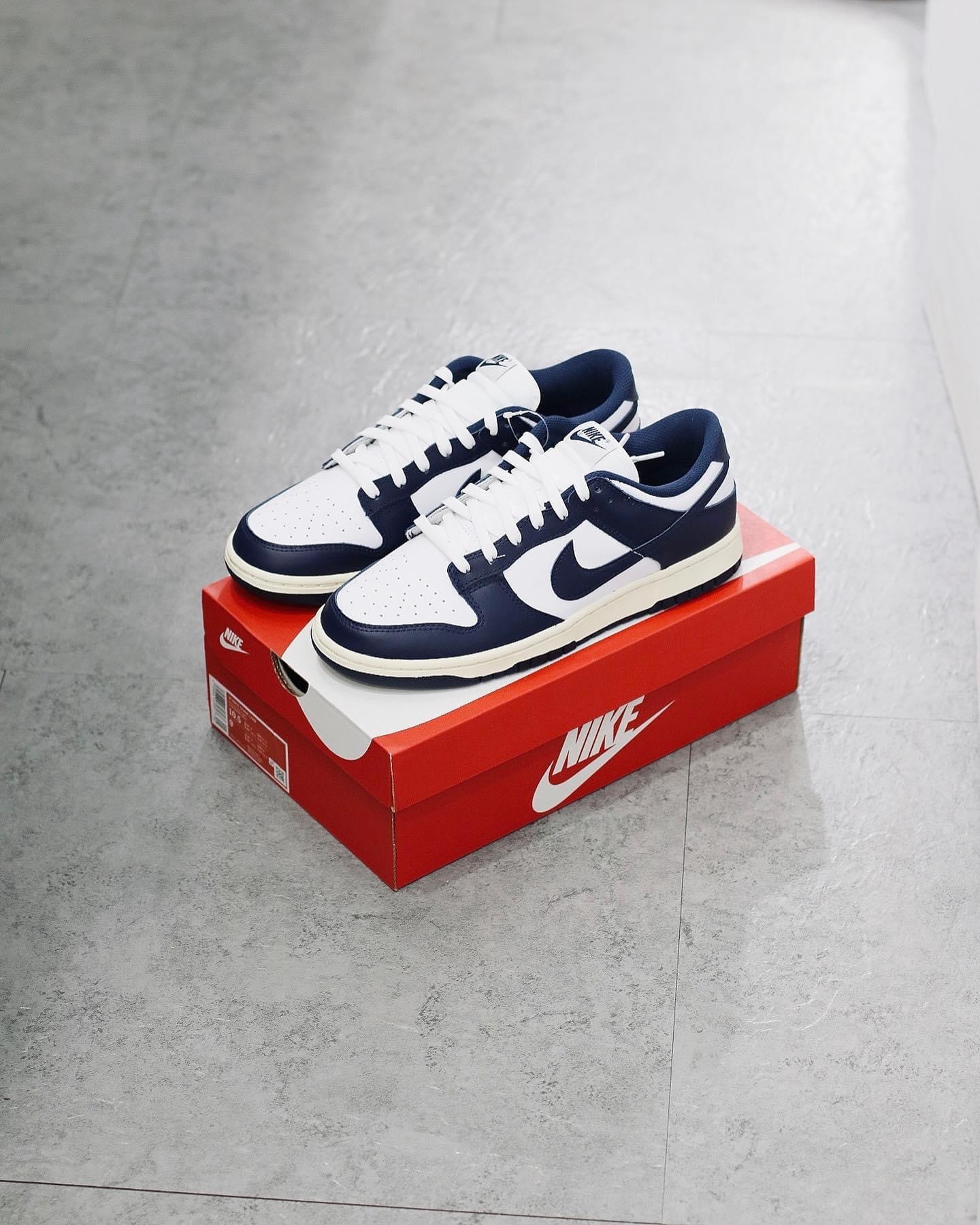 Nike Dunk Low Vintage Navy 深藍 DD1503-115