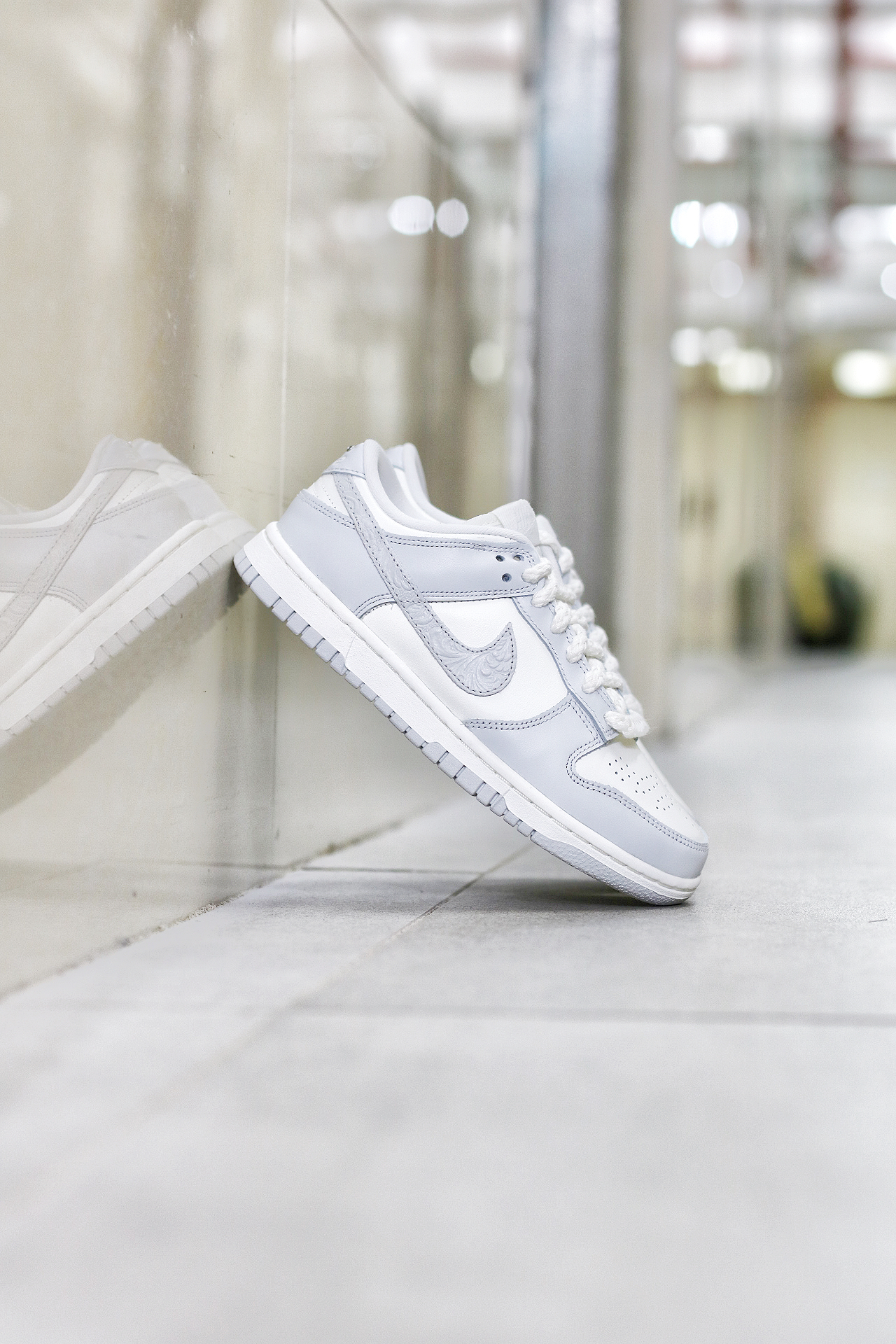 Nike Dunk Low Needlework Sail Aura  FJ4553-133