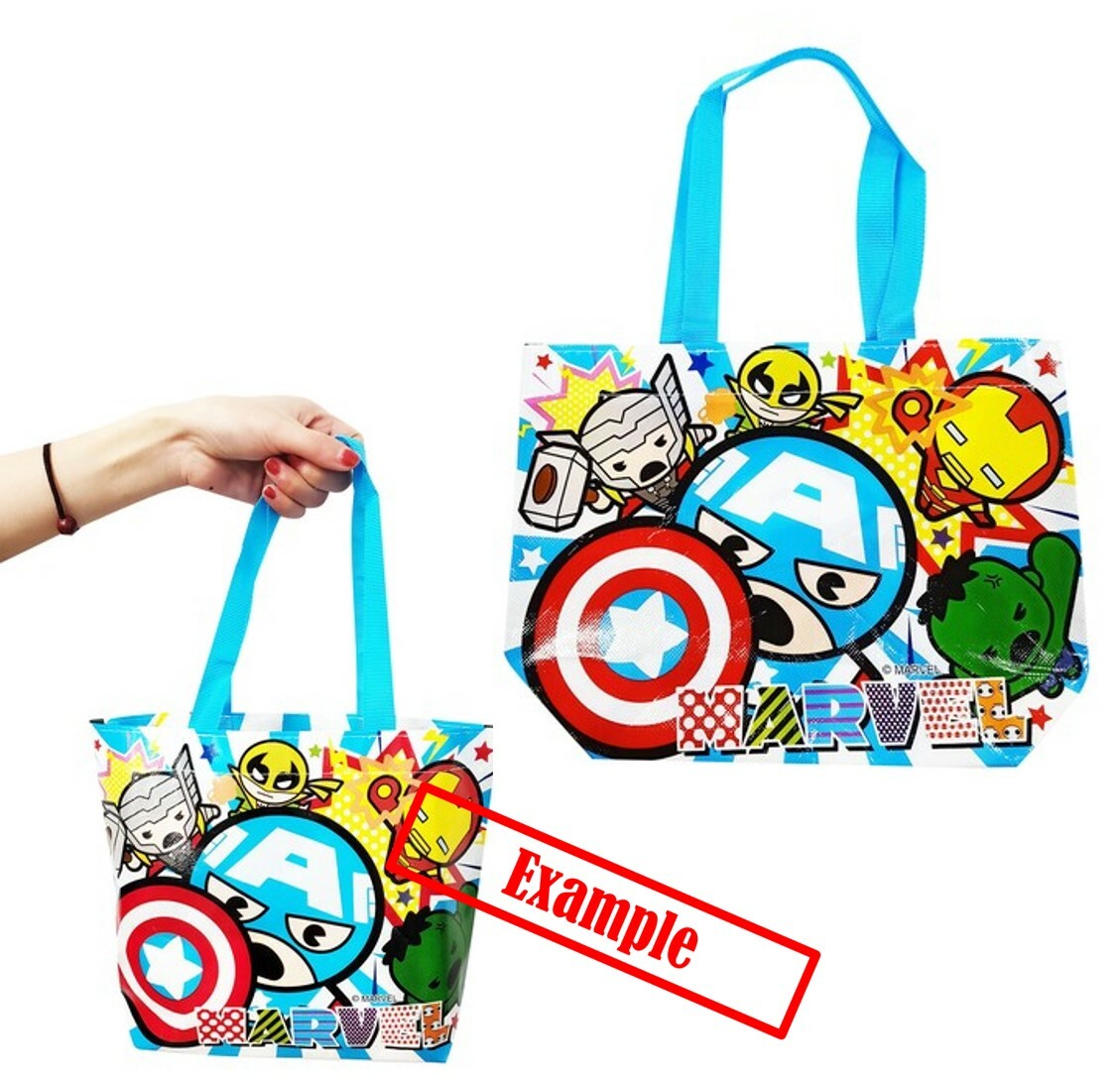 MARVEL - 手提袋-blue(日本直送)