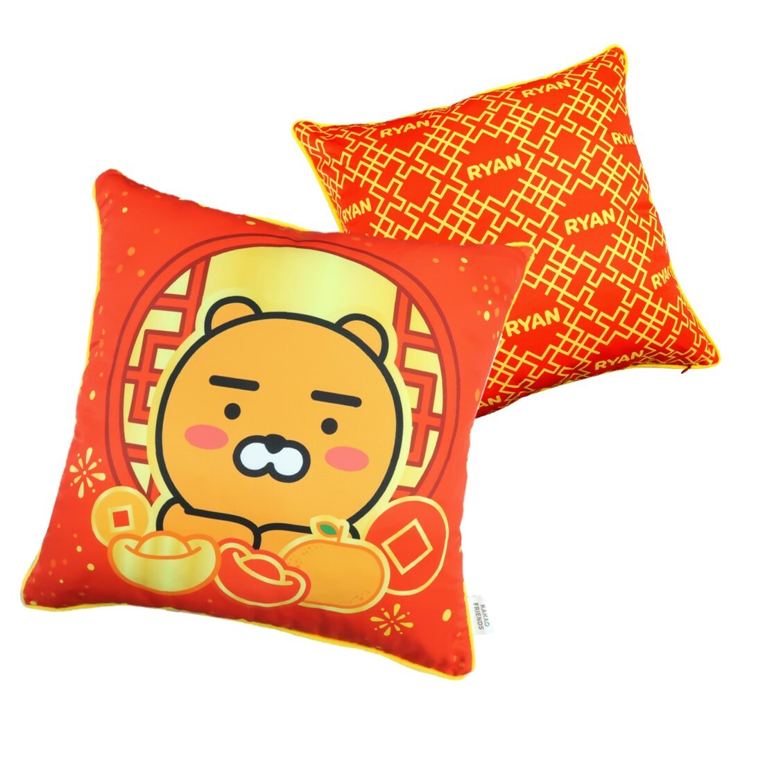 Kakao Friends - 咕臣 抱枕 Ryan(新年版)