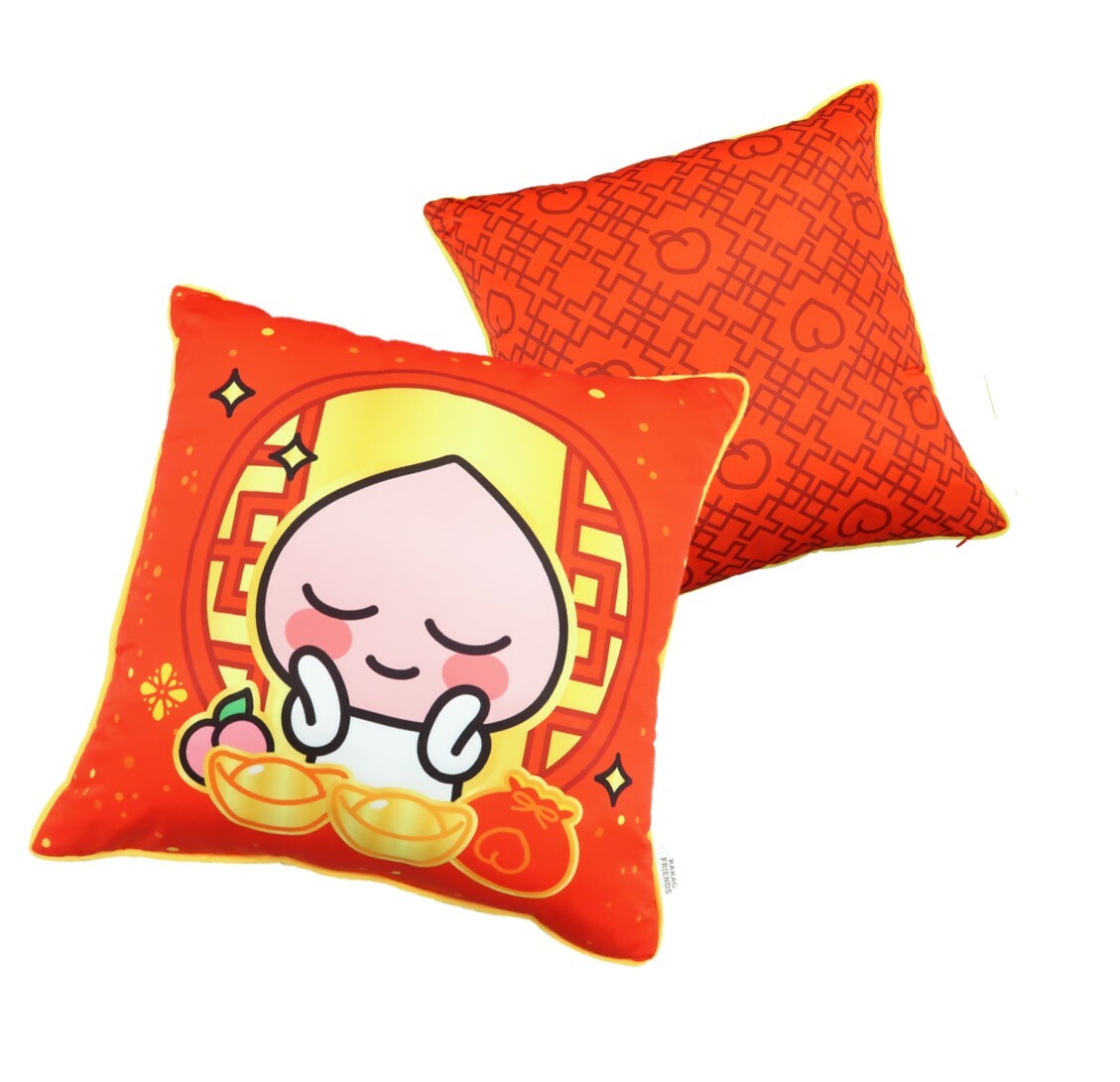 Kakao Friends - 咕臣 抱枕 APEACH(新年版)