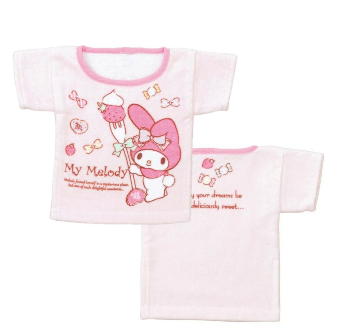 My Melody- T卹毛巾 抹手毛巾(日本直送)