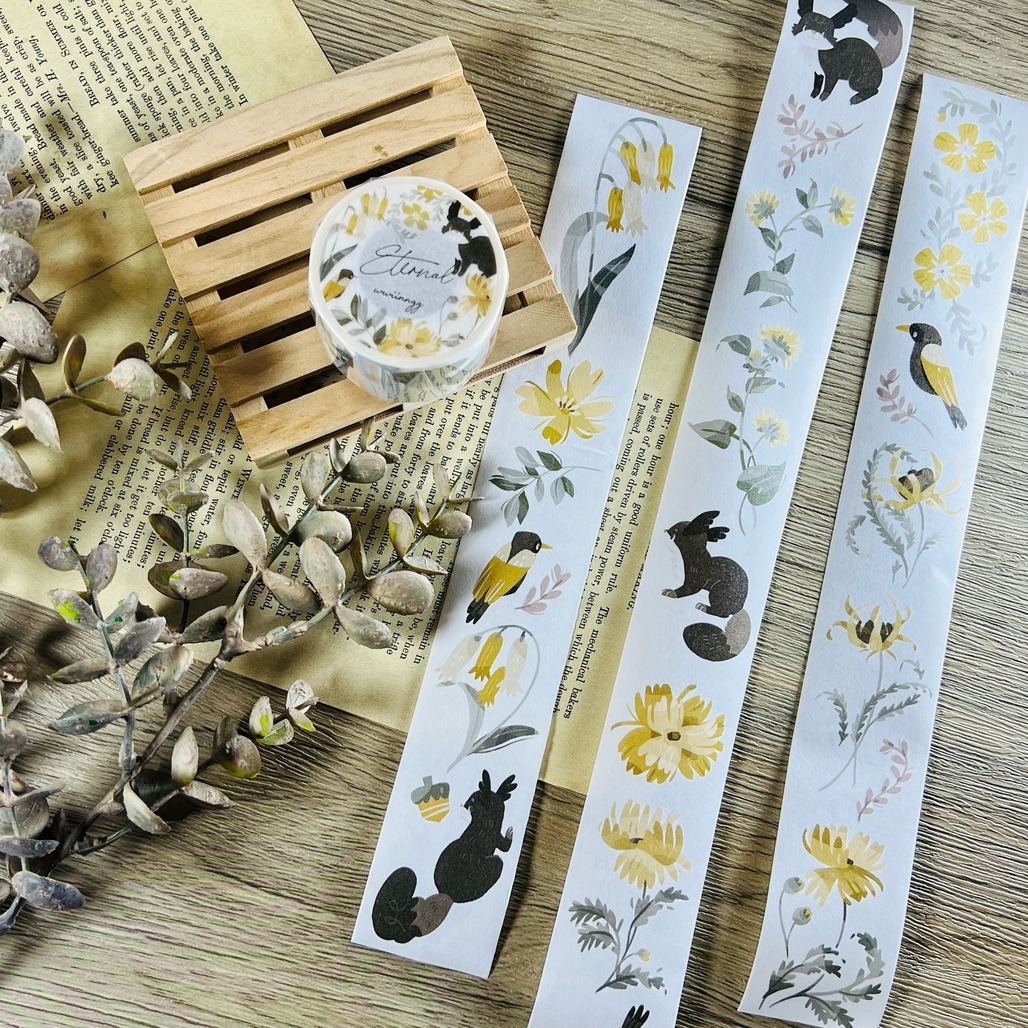 wwiinngg．永恆 4cm日本和紙膠帶 <整捲/分裝>