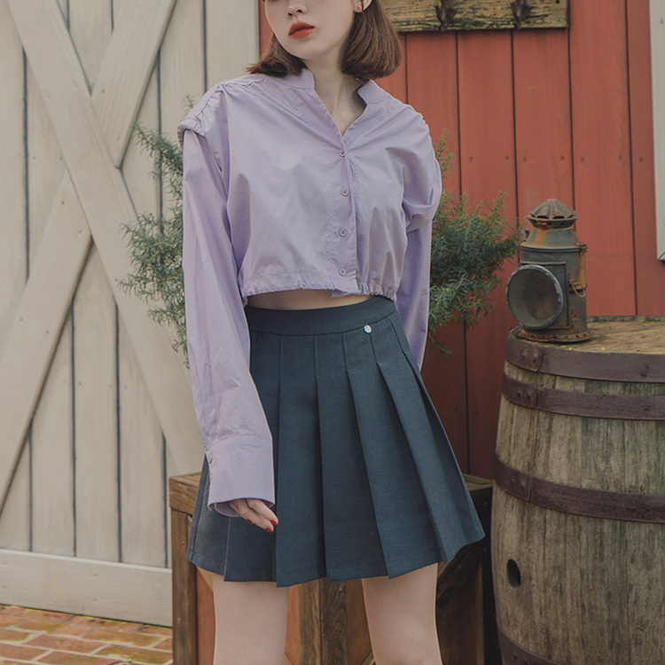 學院百褶短裙