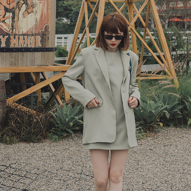 質感西外洋裝套裝