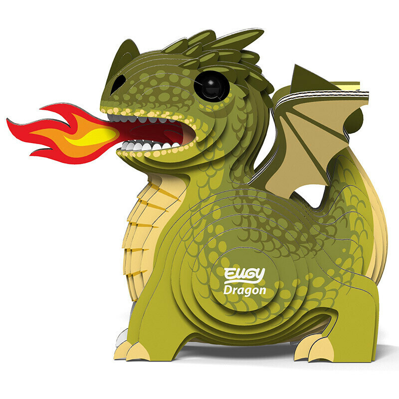 EUGY 3D Cardboard Kit Set Model - 024 Dragon