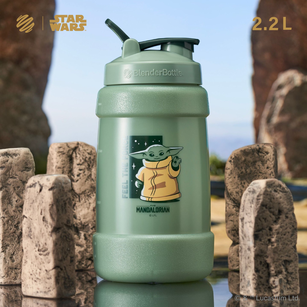 Blender Bottle x 星際大戰Koda超大容量運動水壺