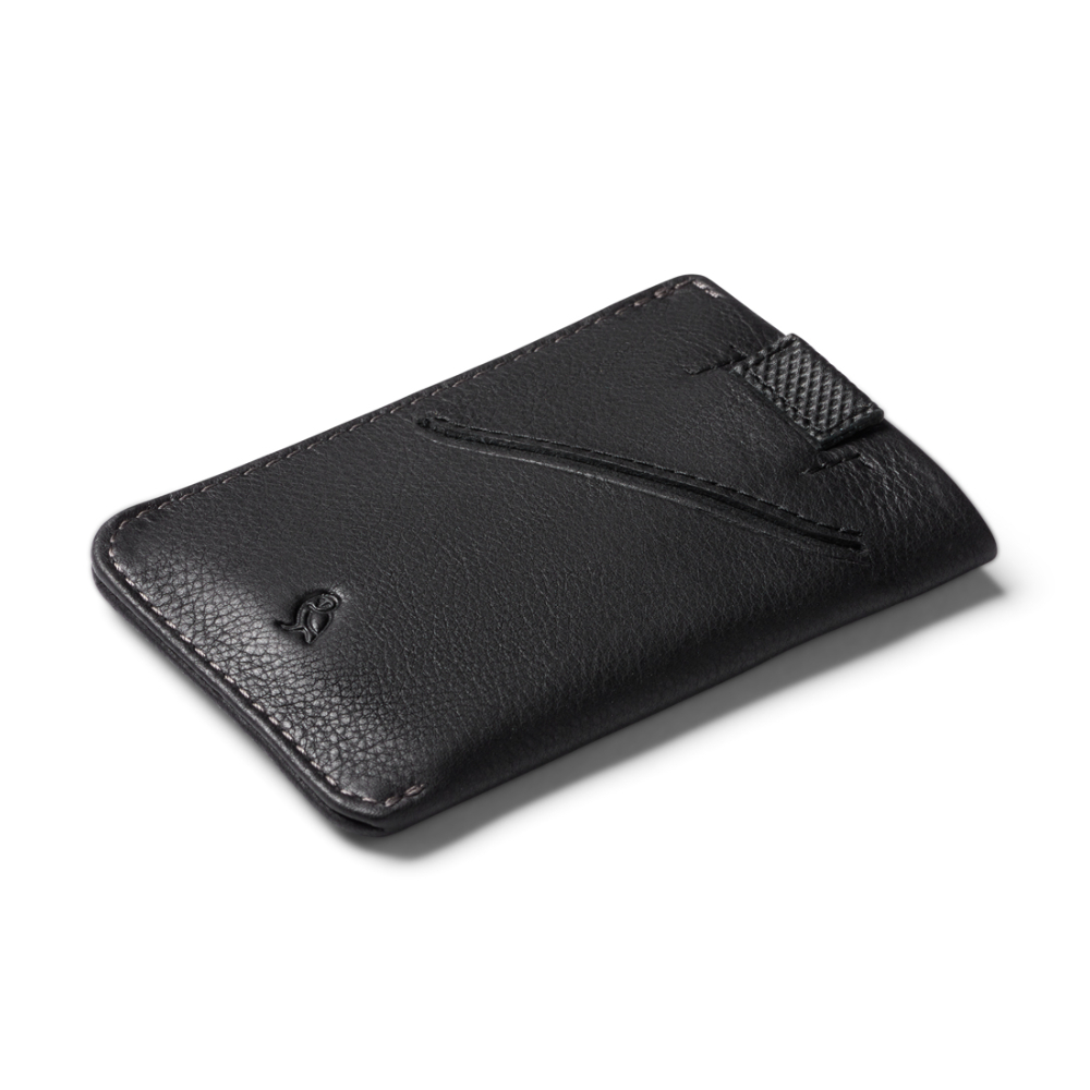 澳洲 Bellroy｜Card Sleeve 真皮票卡鈔票皮夾 - 曜石黑