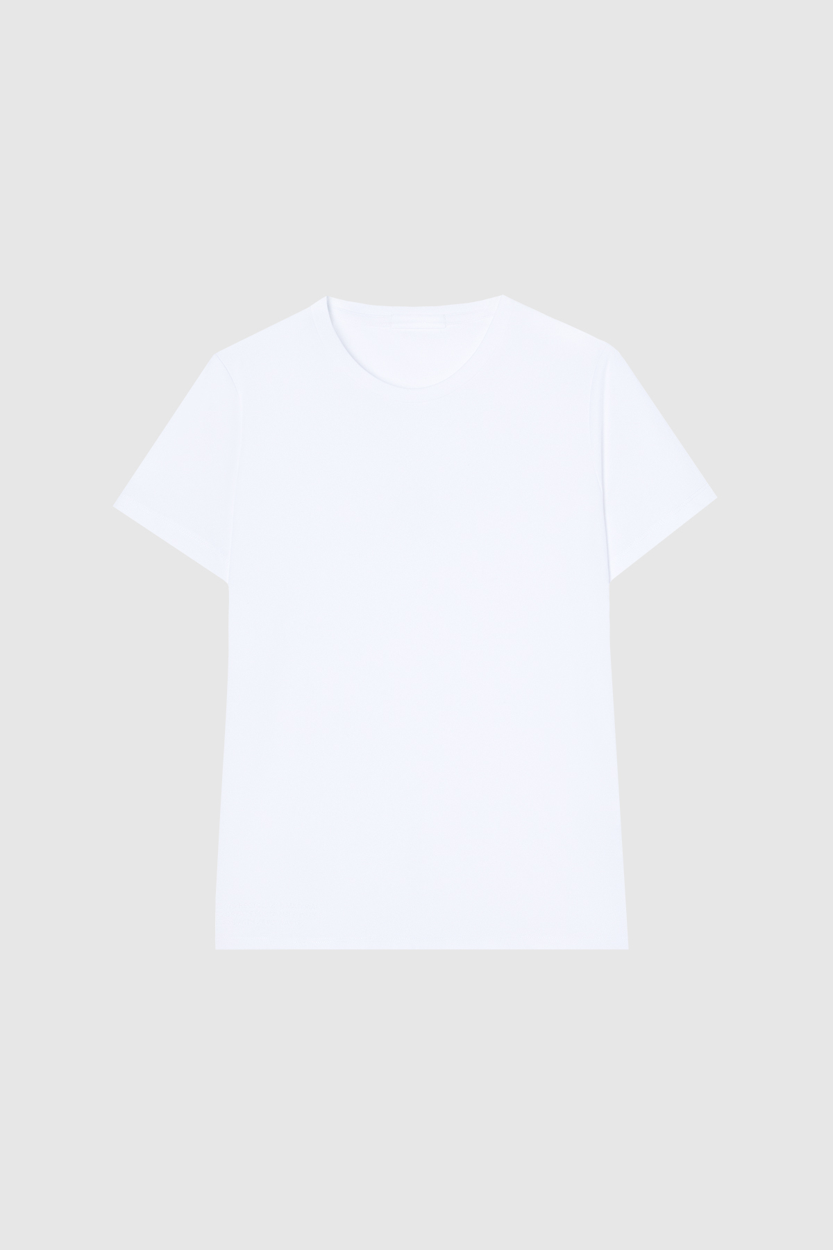 MONO 刺繡短袖T-SHIRT 女（亮白）