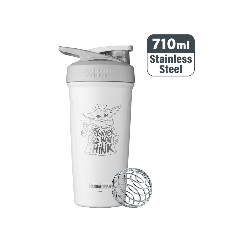 Blender Bottle The Mandalorian Strada 24 oz. Shaker - Stronger Than You  Think 